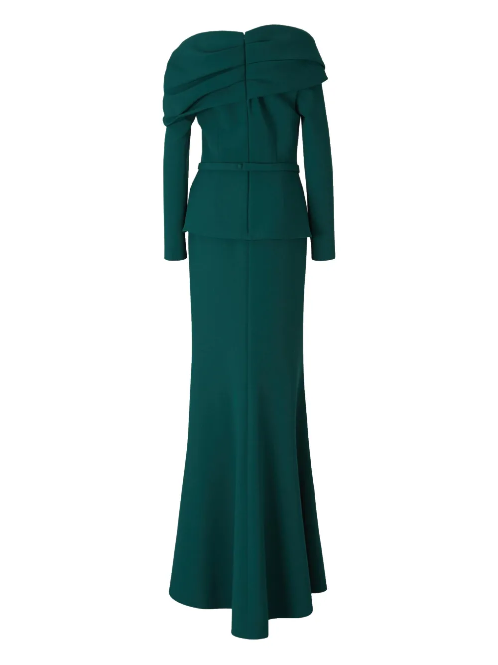 Safiyaa Andra Carolina maxi-jurk - Groen