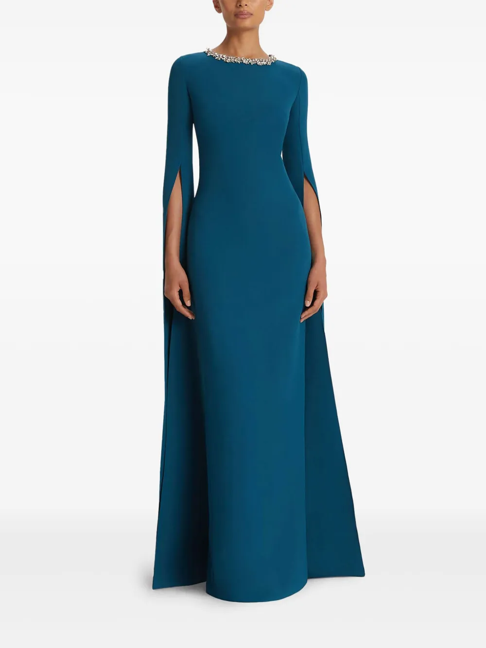 Safiyaa Talina maxi-jurk - Blauw