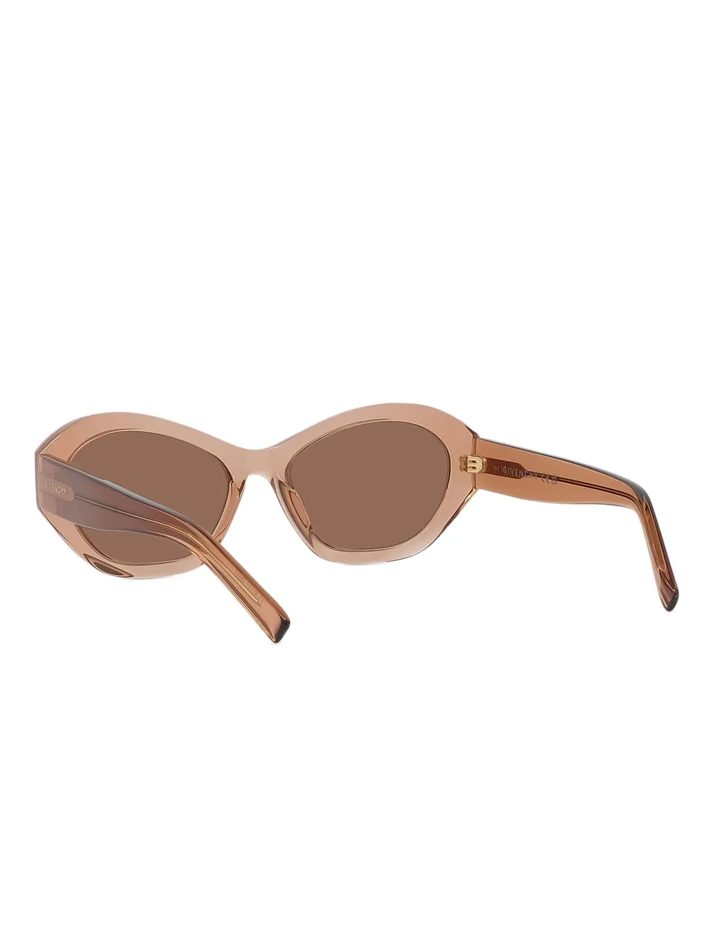 Givenchy Eyewear Zonnebril met cat-eye montuur Beige