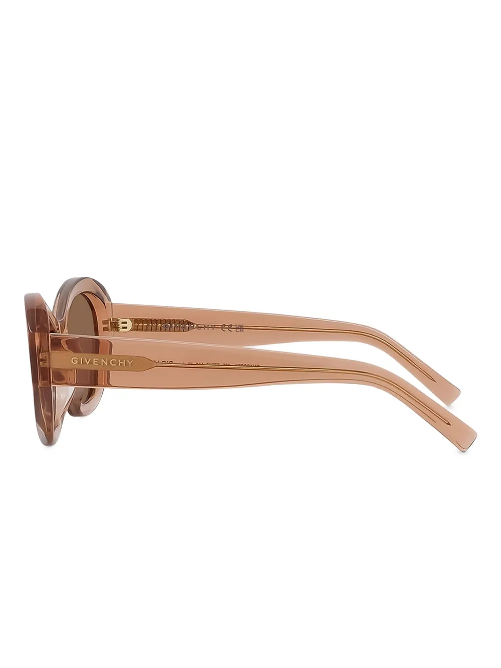 Givenchy Eyewear Zonnebril met cat-eye montuur Beige