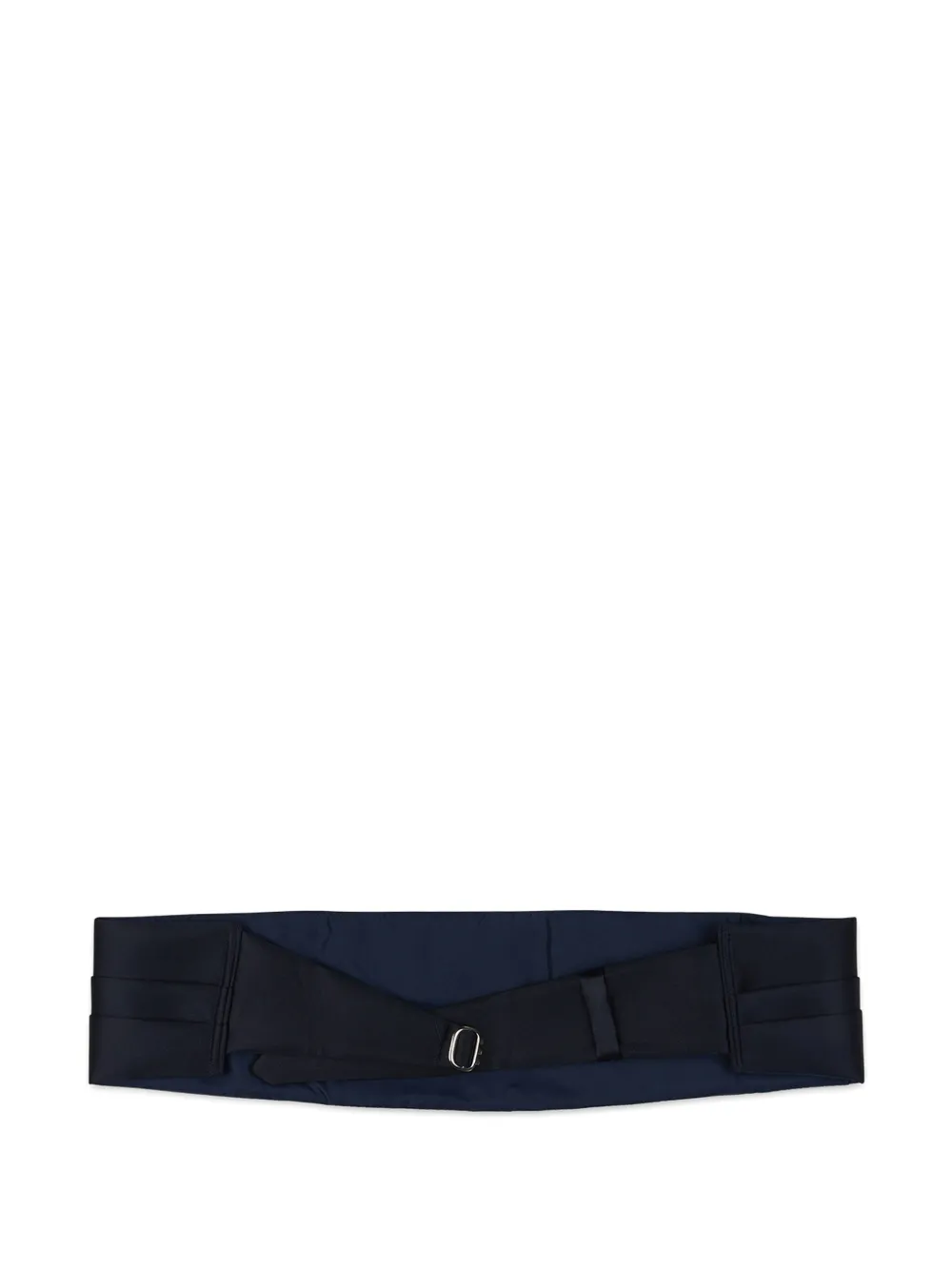 Isaia Satijnen cummerbund - Blauw