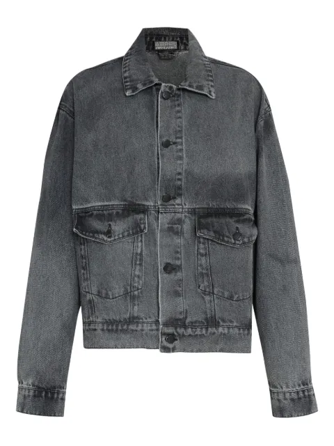 Amapô button-fastening denim jacket