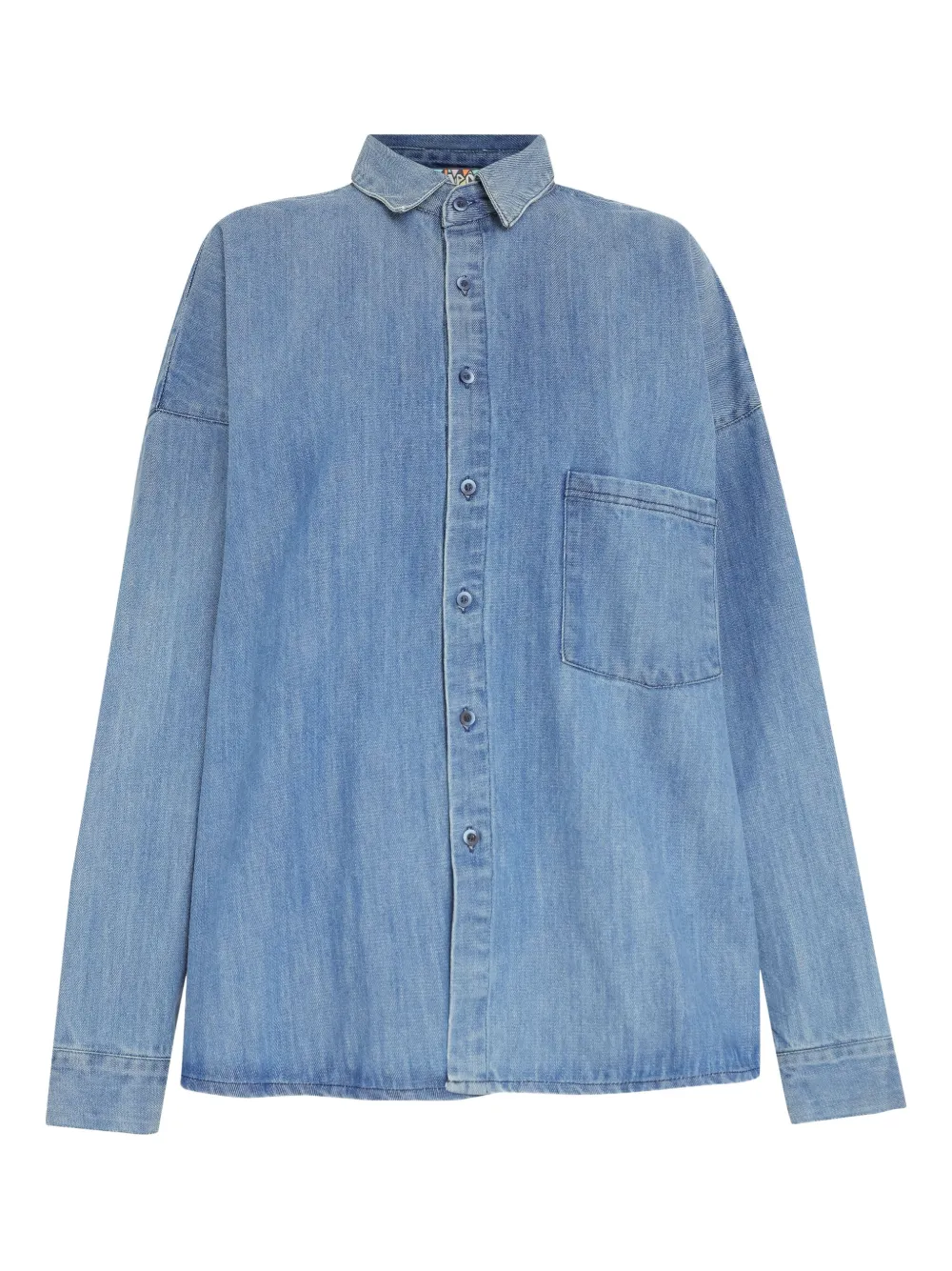 Amapô button-down pocket shirt | Blue | Image 1