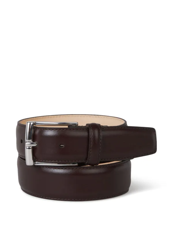 クロケット&ジョーンズ　レザーベルト　ブラウン Crockett & Jones レザーベルト | ブラウン | FARFETCH JP