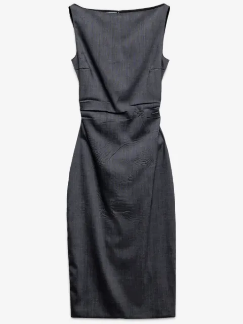 Prada stretch kid mohair dress
