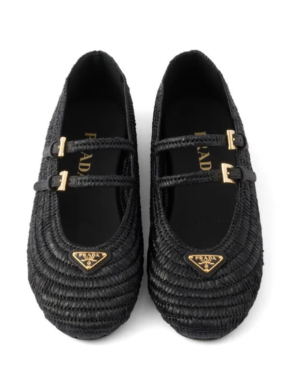 【関税＆送料込み】Prada Crochet Ballerinas Shoes 28215827_57669382_600.jpg