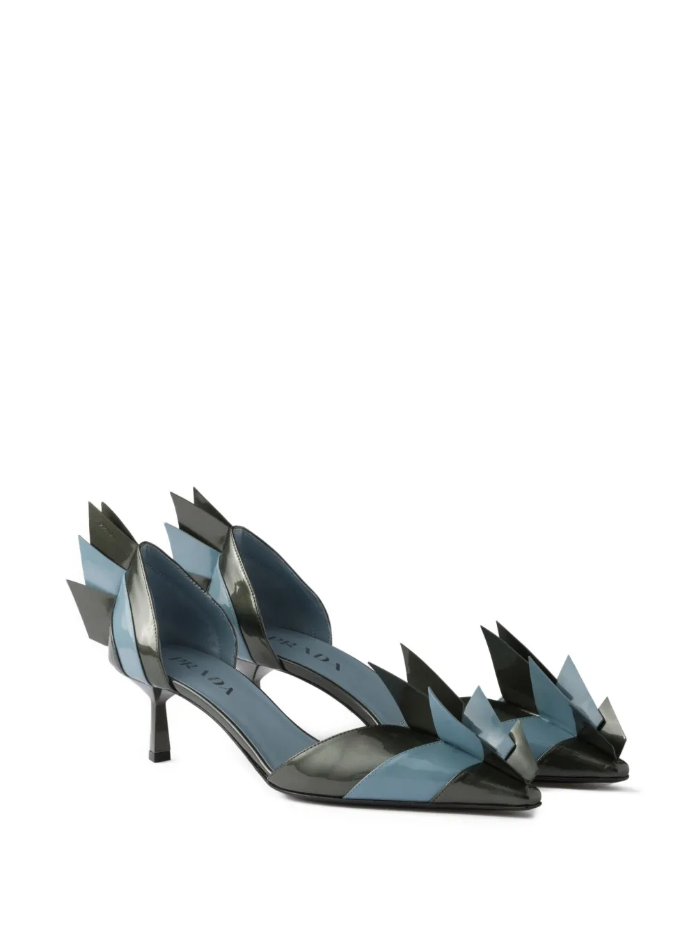 Prada 55 mm D'Orsay pumps - Zwart