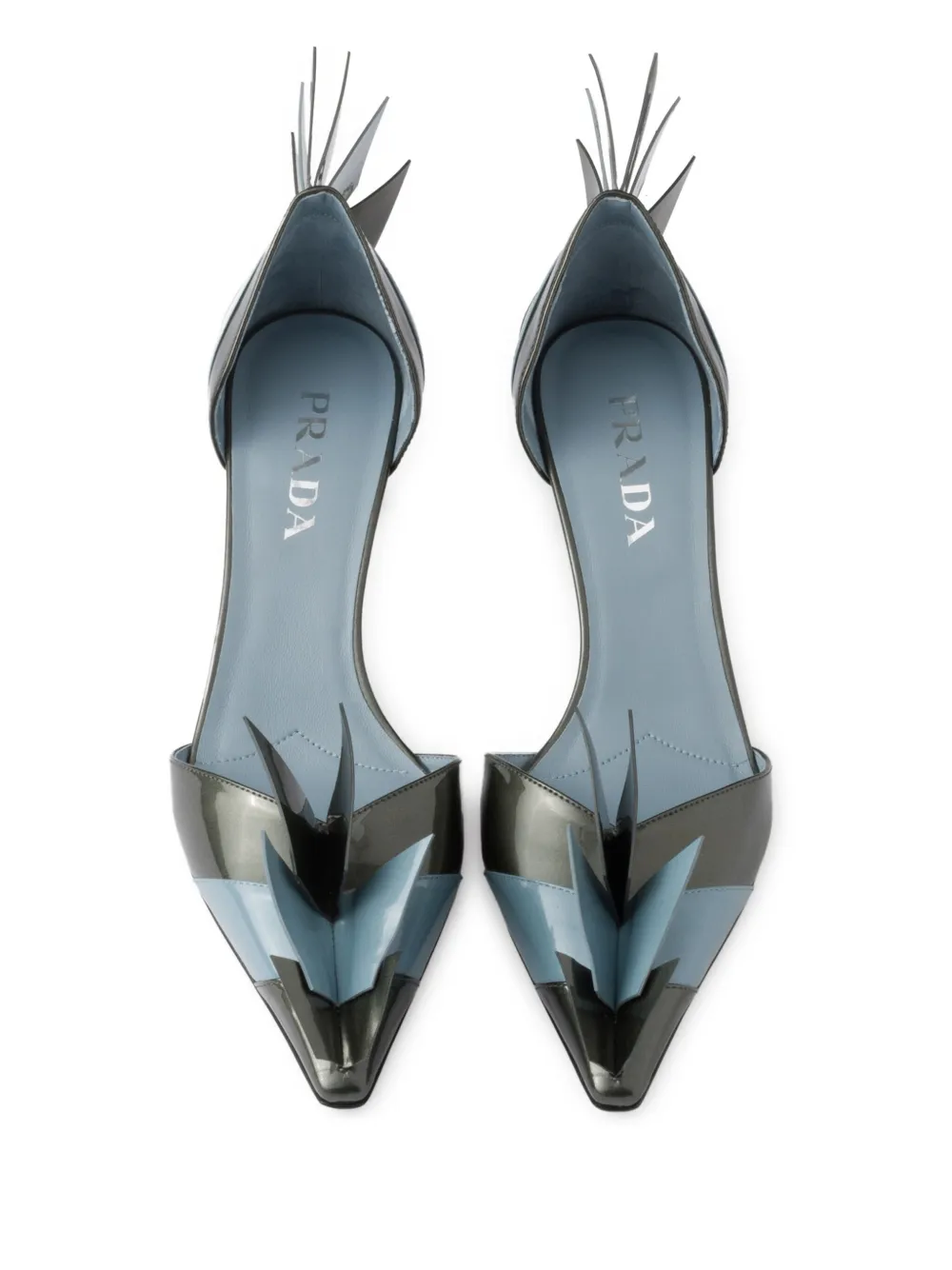 Prada D'Orsay 55mm pumps Black