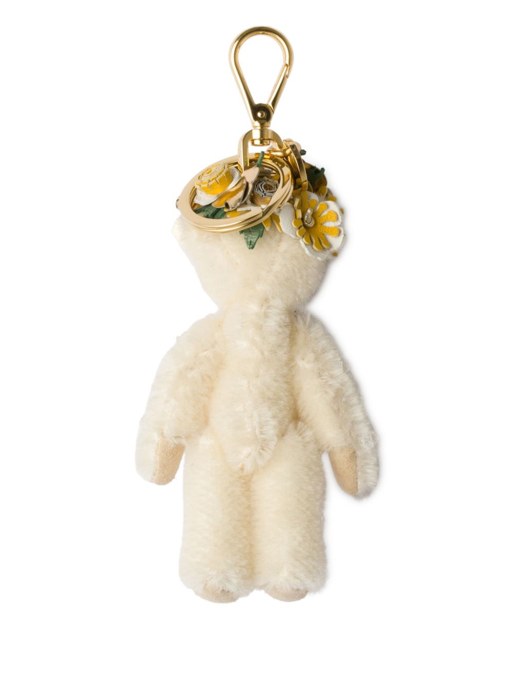 Prada teddy bag charm - Wit