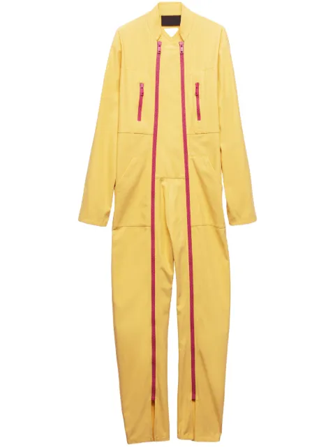 Prada zip-embellished jumpsuit