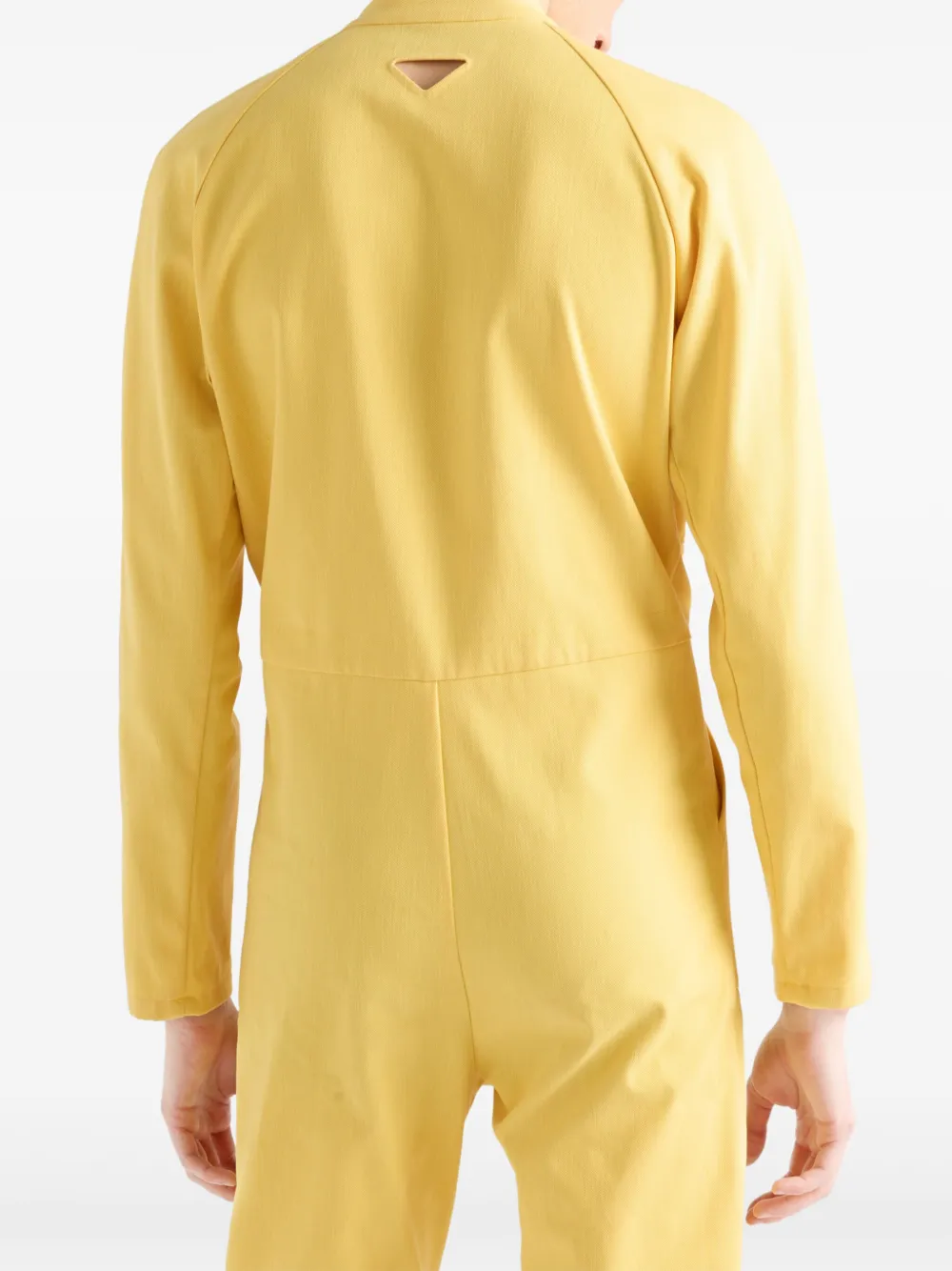 PRADA ZIP-EMBELLISHED JUMPSUIT