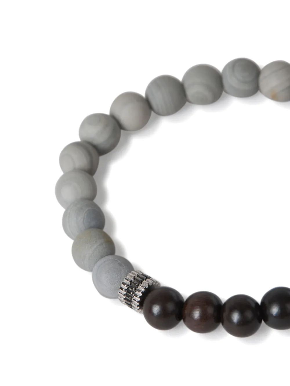 Tateossian Houten armband - Grijs