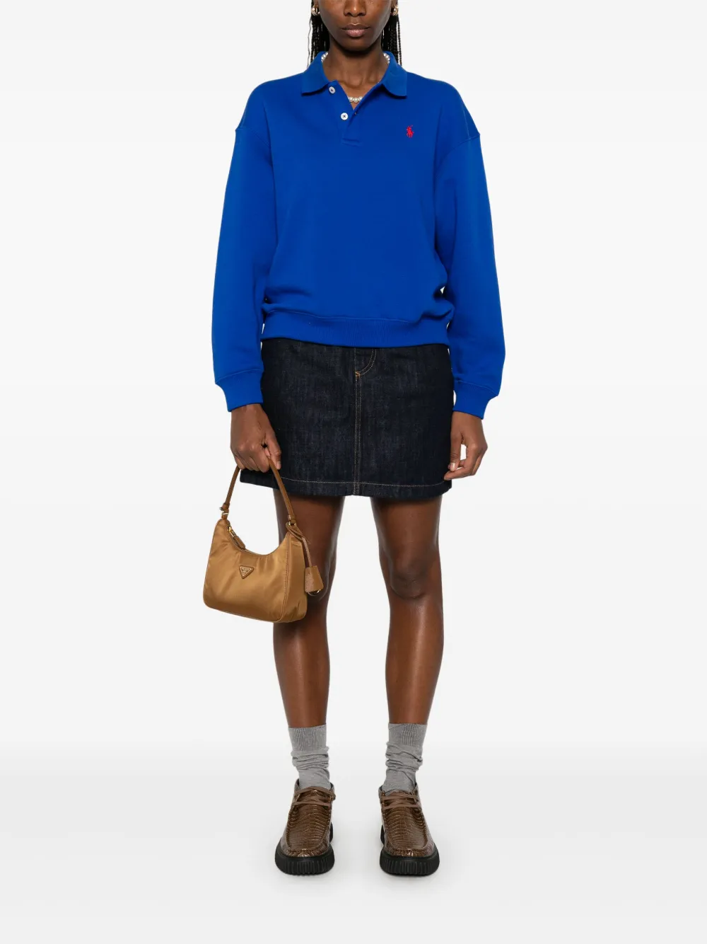 Polo Ralph Lauren Top met borduurwerk - Blauw