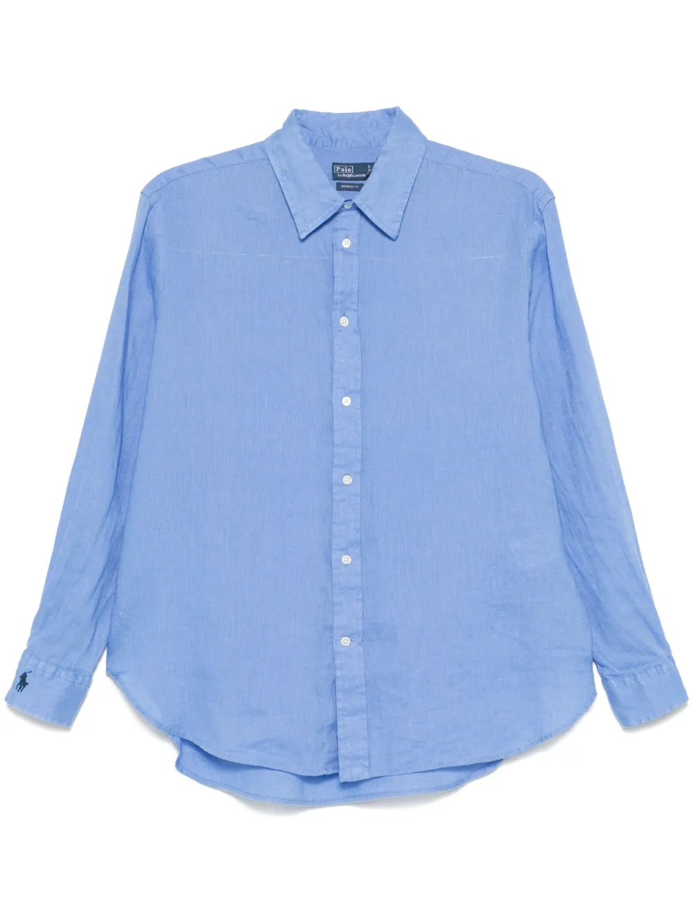 Polo Ralph Lauren Linnen blouse Blauw