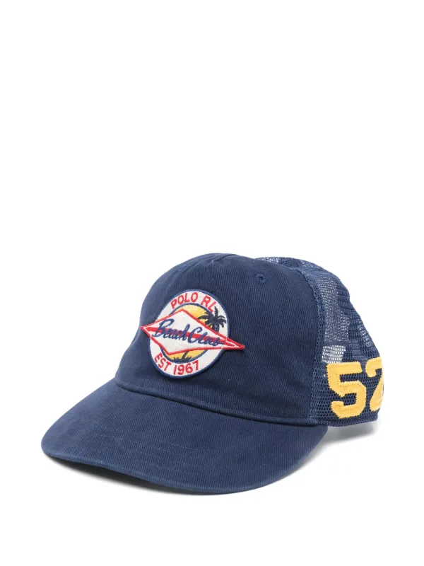 Polo Ralph Lauren ツイルトラッカー キャップ | ブルー | FARFETCH JP