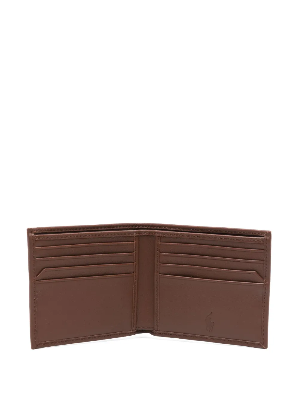 bi-fold leather wallet