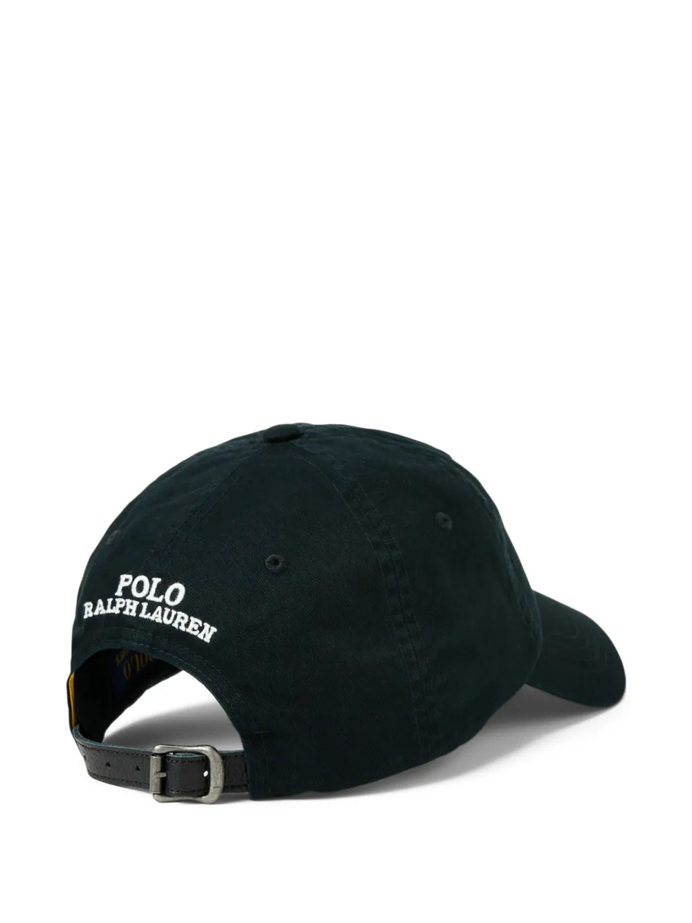 Polo Ralph Lauren Polo Bear-embroidered Cap In Black