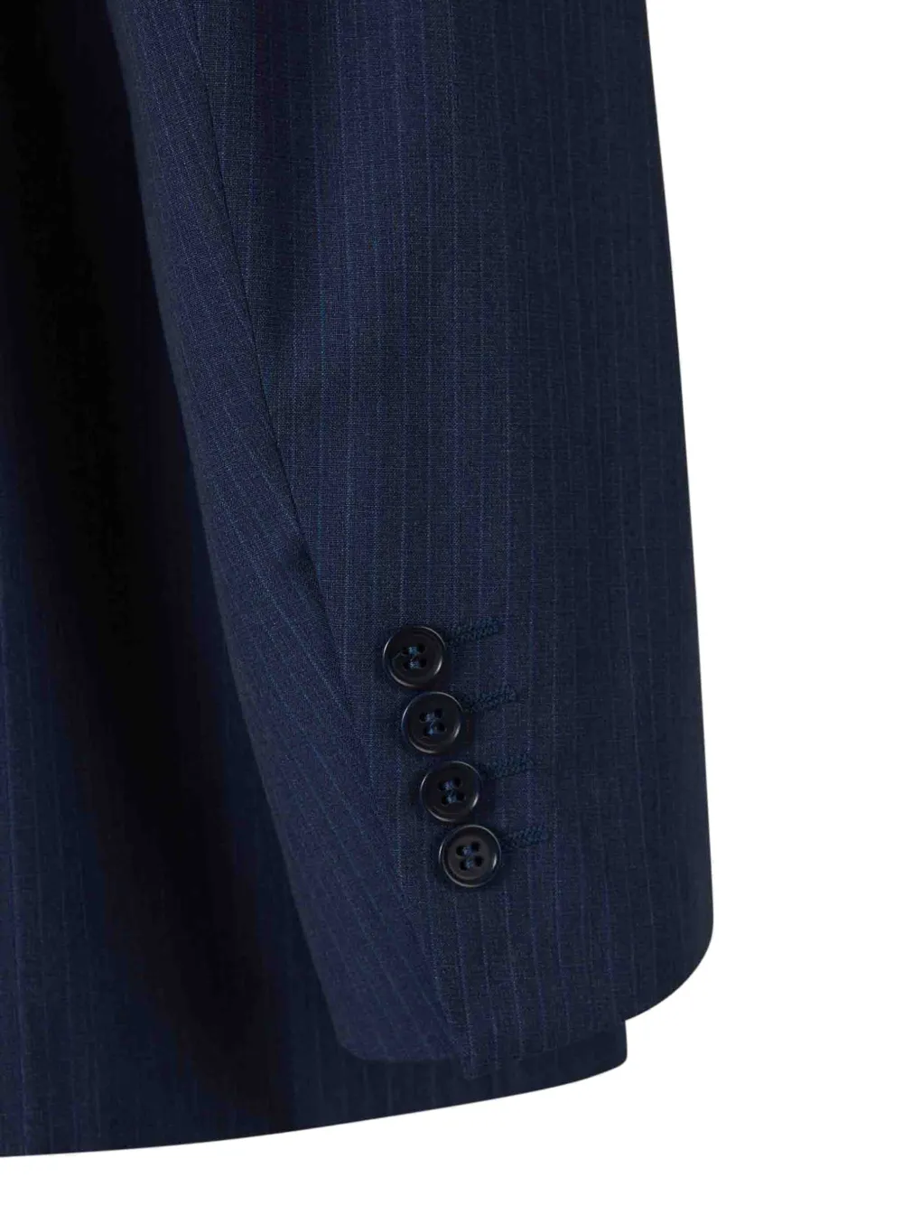 Canali Blazer met krijtstreep Blauw