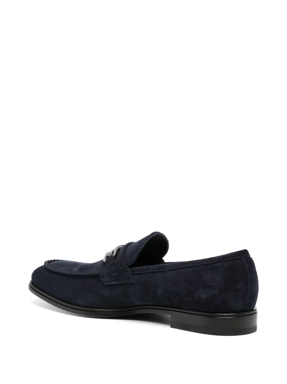 Ferragamo Loafers met Gancini-gesp Blauw