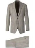 Atelier Munro striped wool-blend suit - Brown