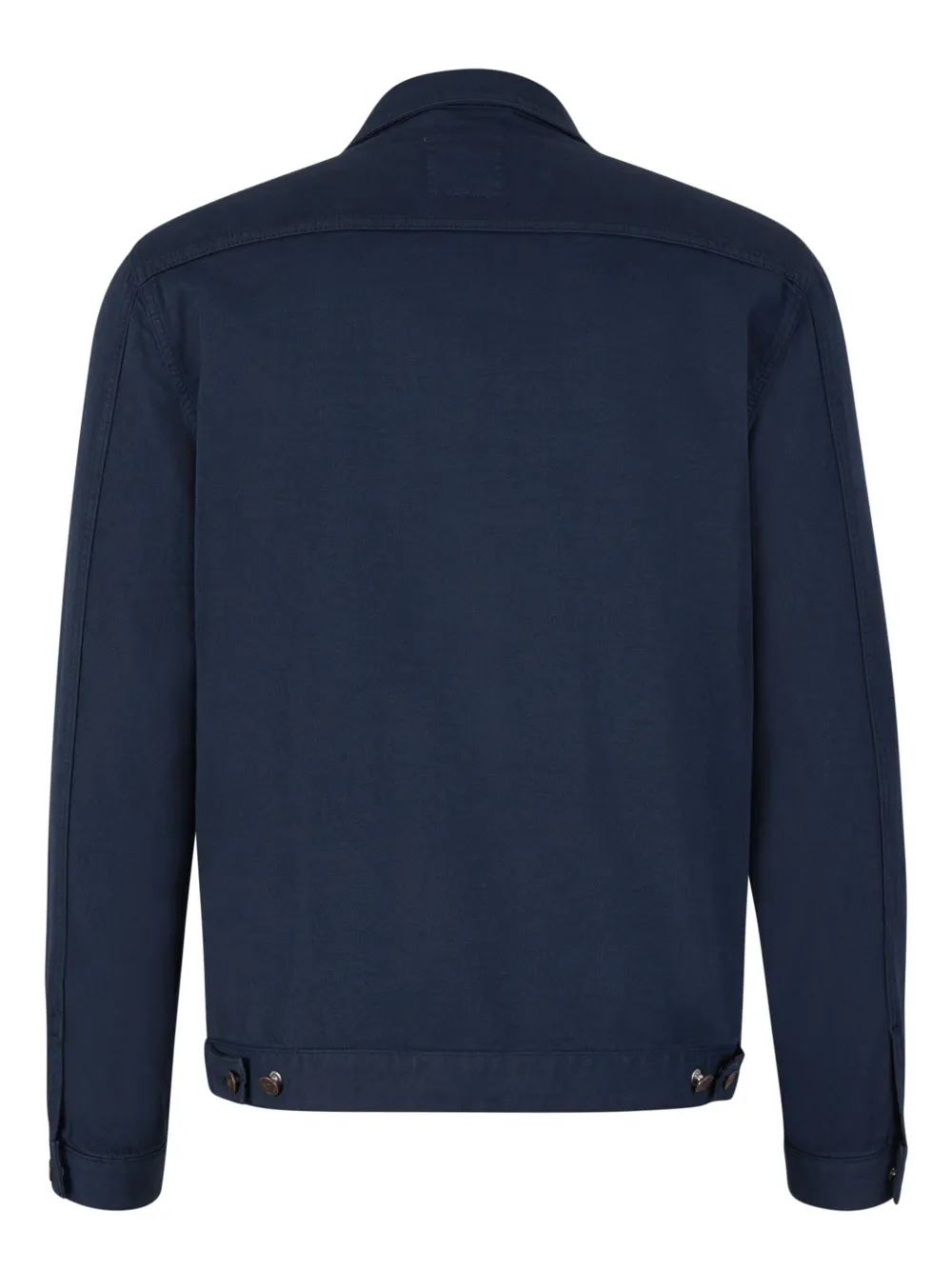 Richard J. Brown cotton shirt jacket - Blauw