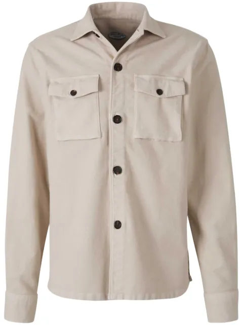 Vincenzo Di Ruggiero spread-collar overshirt