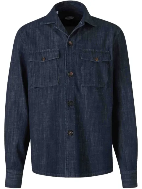 Vincenzo Di Ruggiero cotton denim overshirt