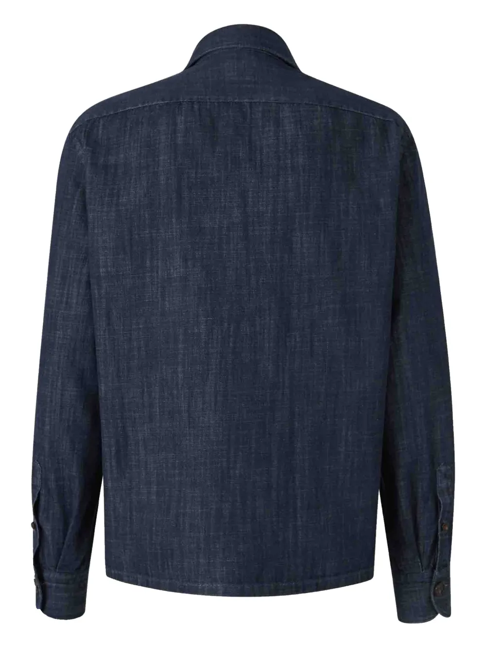 Vincenzo Di Ruggiero cotton denim overshirt - Blauw