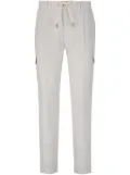 Gran Sasso linen cargo pants - Neutrals