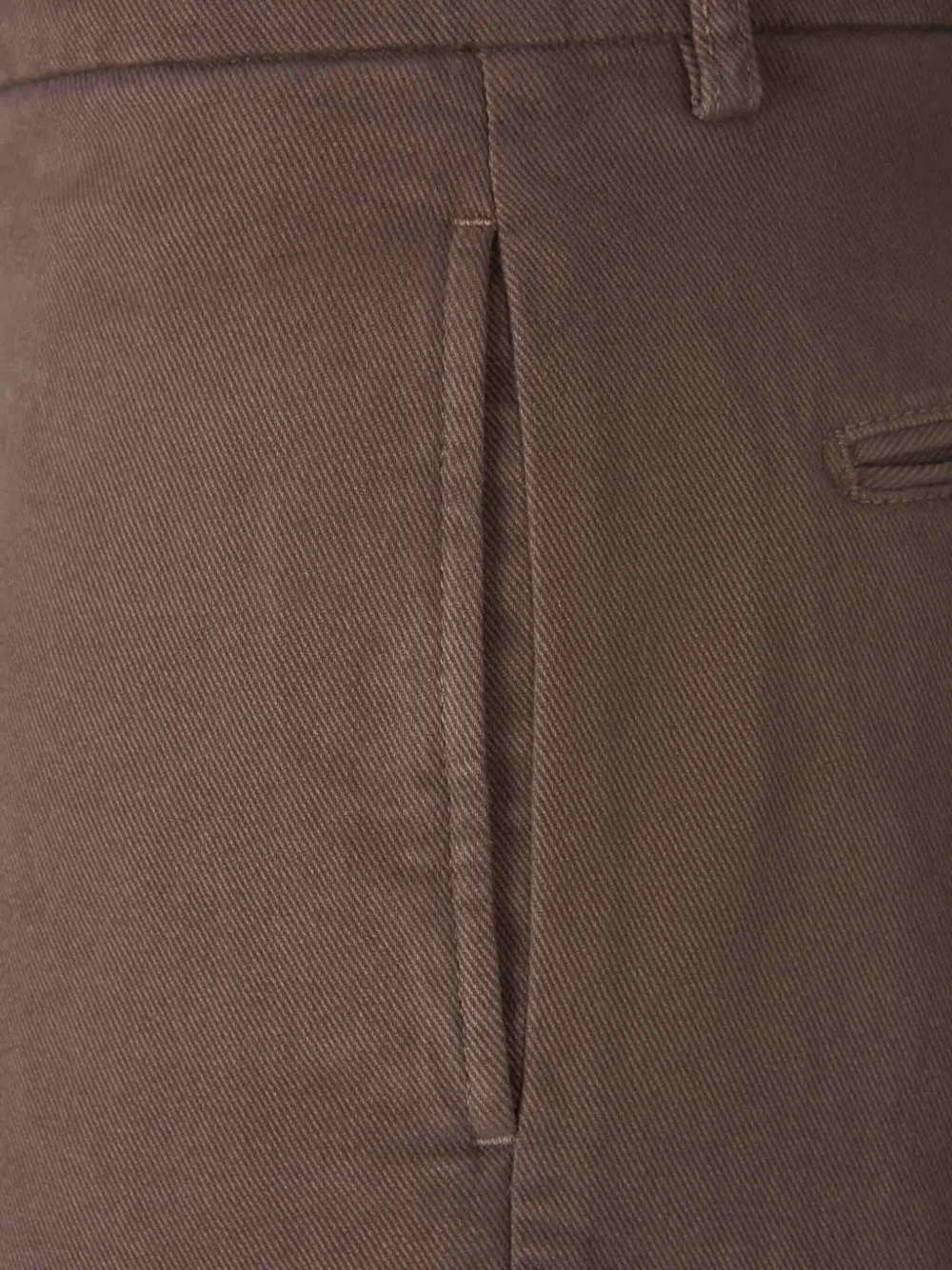 Berwich Twill Cargo Pants In Brown
