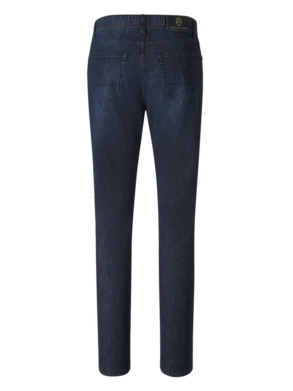 Richard J. Brown logo-embroidered jeans - Blauw