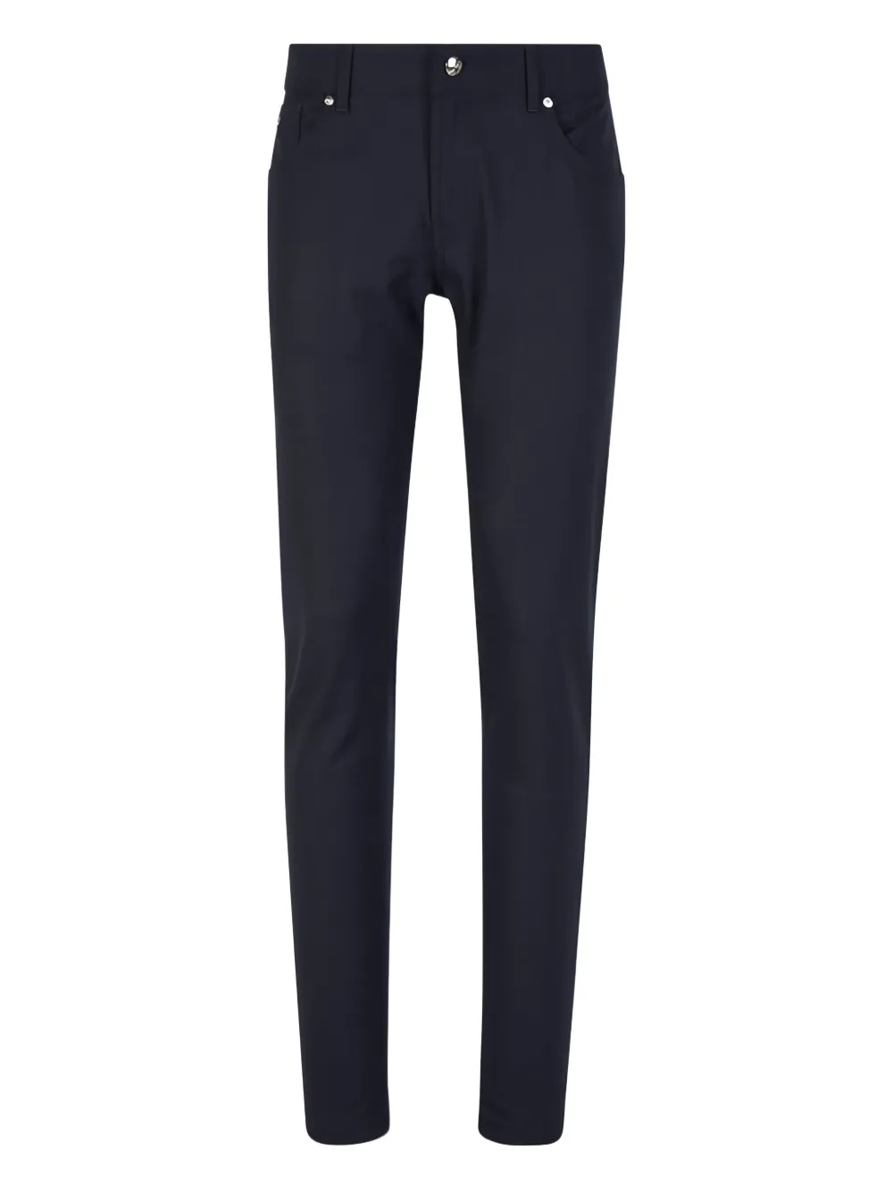 logo-patch trousers