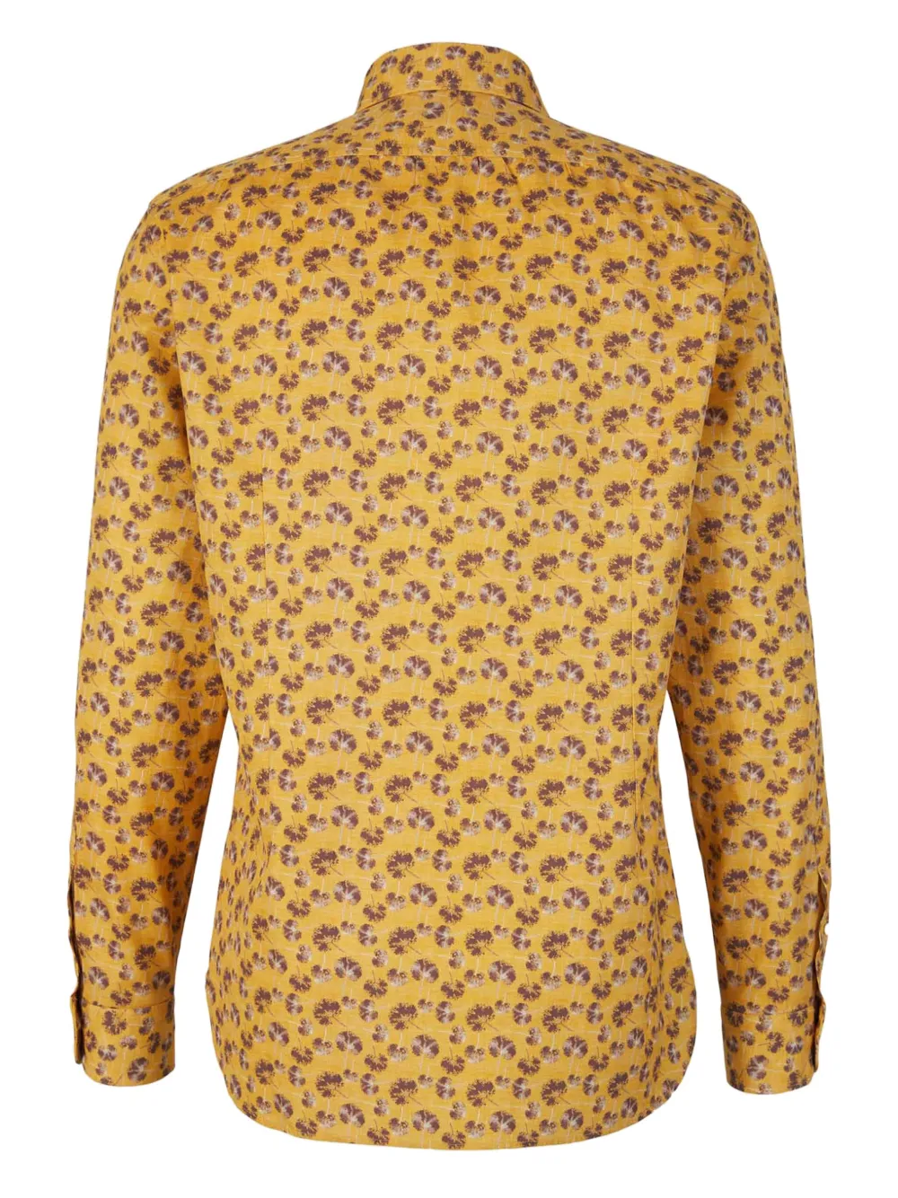 Vincenzo Di Ruggiero floral-print shirt - Geel