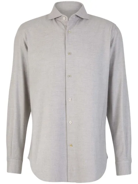 Vincenzo Di Ruggiero mélange-effect shirt