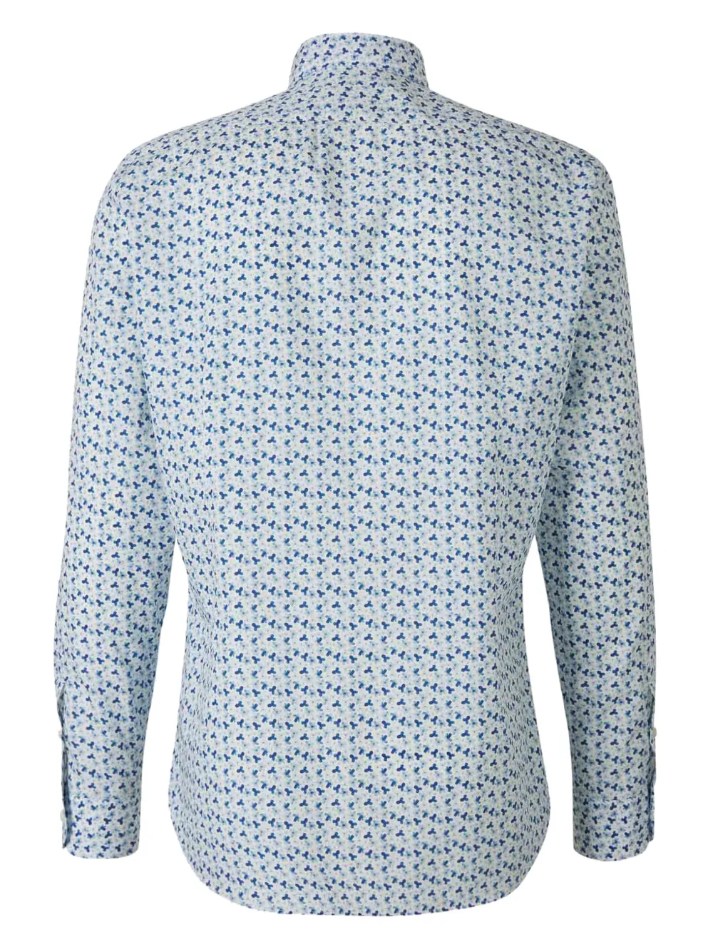 Vincenzo Di Ruggiero floral-print shirt - Blauw