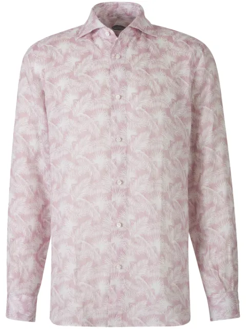Vincenzo Di Ruggiero Palm Trees-print shirt