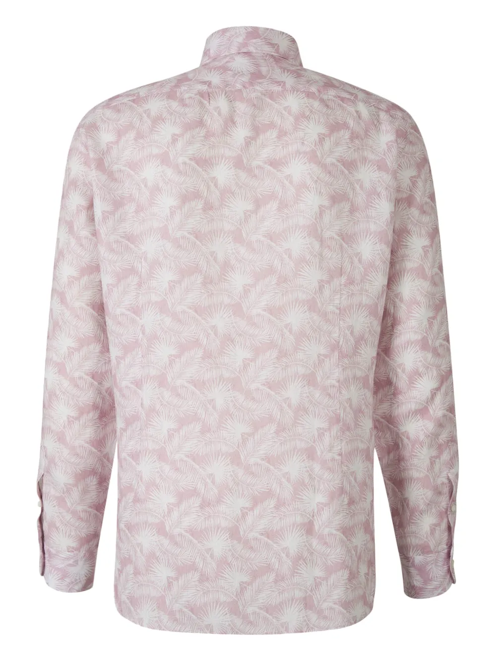 Vincenzo Di Ruggiero Palm Trees-print shirt - Roze