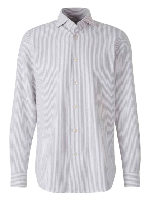 Vincenzo Di Ruggiero striped cotton shirt