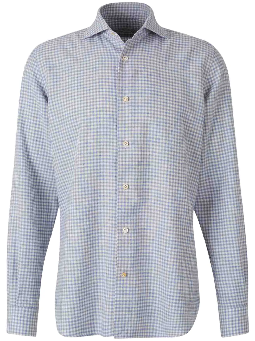 check-pattern shirt