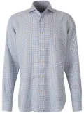 Vincenzo Di Ruggiero check-pattern shirt - Blue