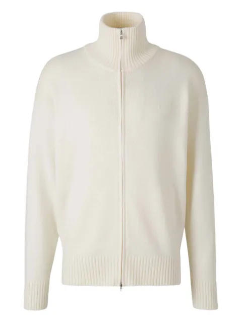 Gran Sasso high-neck zip-up  cardigan
