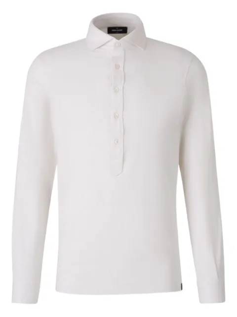 Gran Sasso  buttoned-cuffs long-sleeves polo shirt