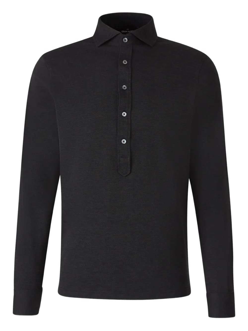 buttoned-cuffs polo shirt