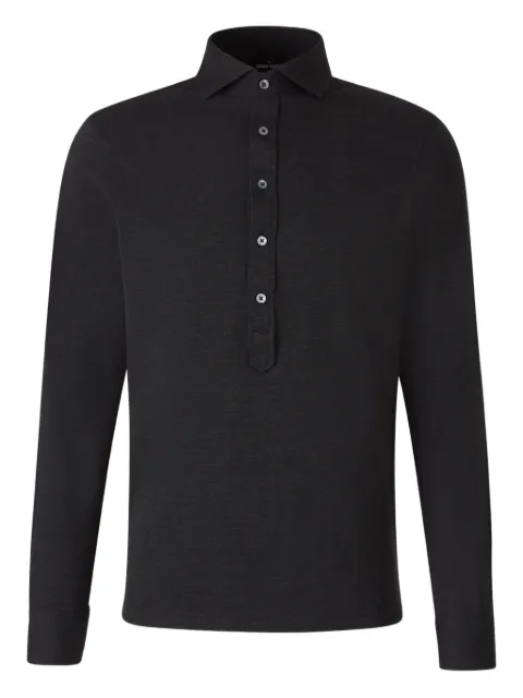 Gran Sasso buttoned-cuffs polo shirt