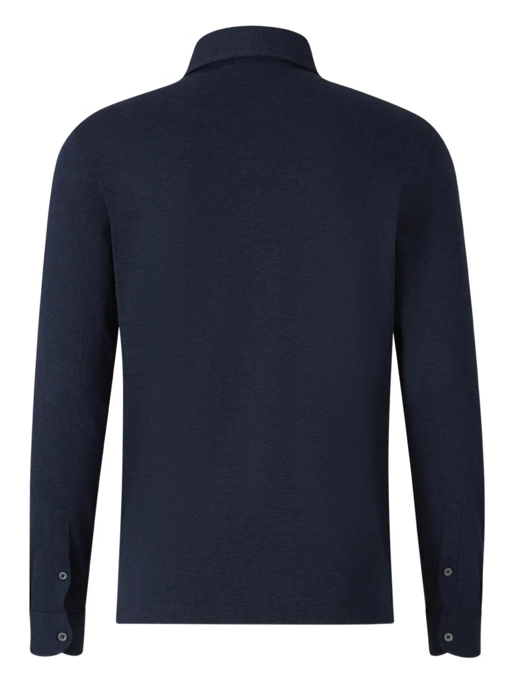 Gran Sasso Poloshirt met lange mouwen - Blauw