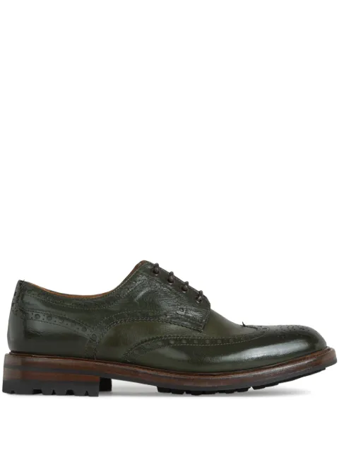 Green George leather brogues 