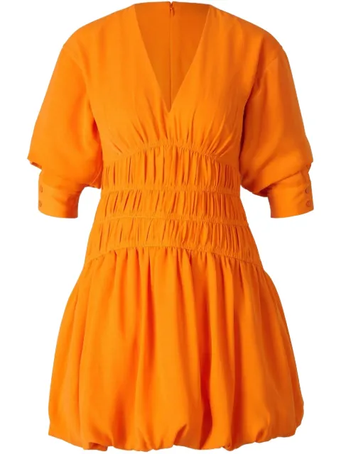 Simkhai vestido corto fruncido