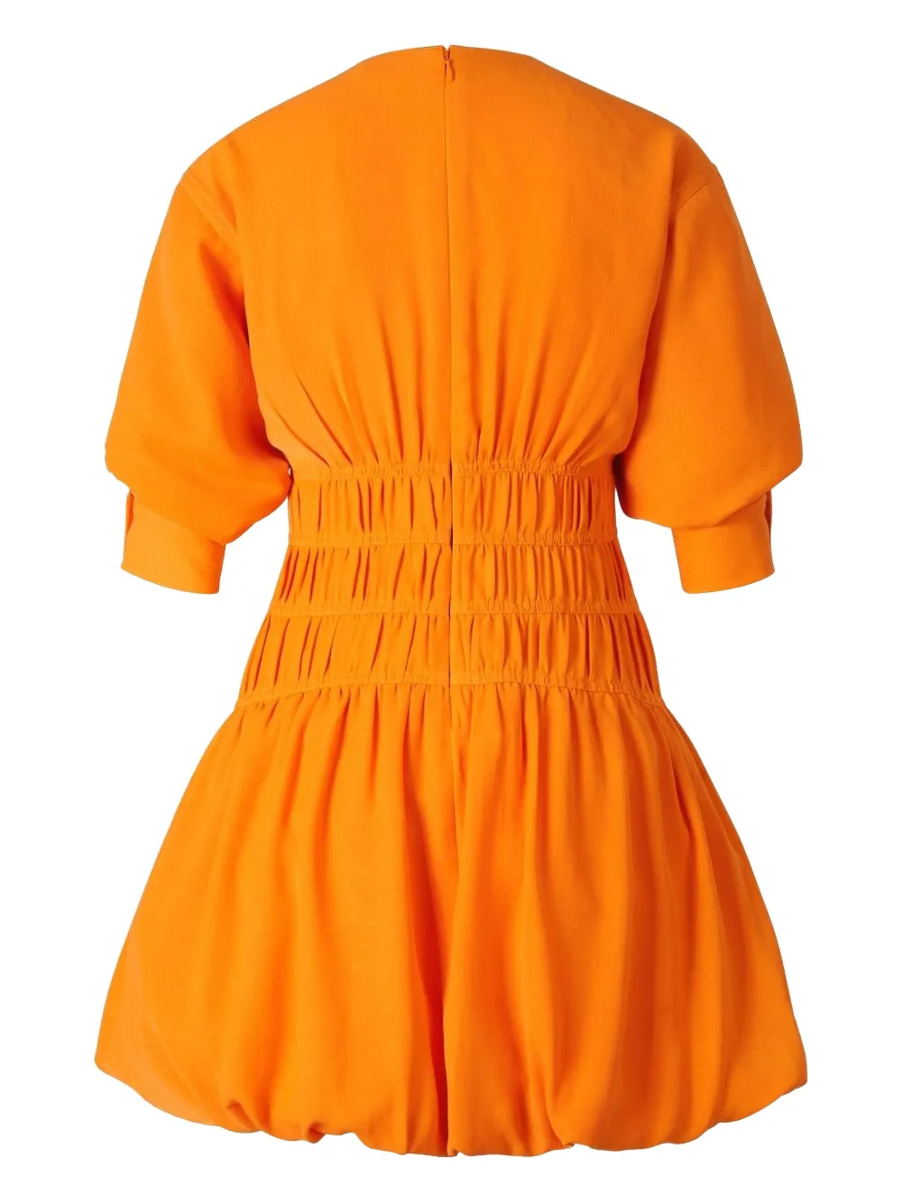 Simkhai ruched mini dress - Oranje