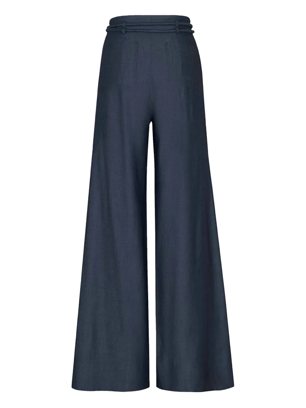 ANDRES OTALORA tie-waist trousers - Blauw