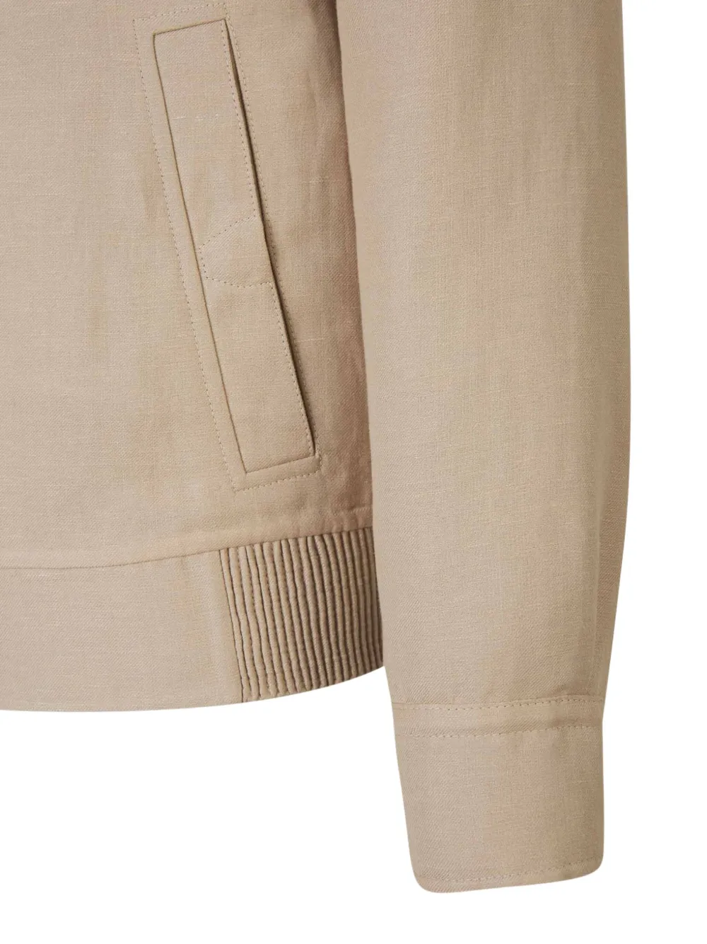 Brioni Button-up jack Beige